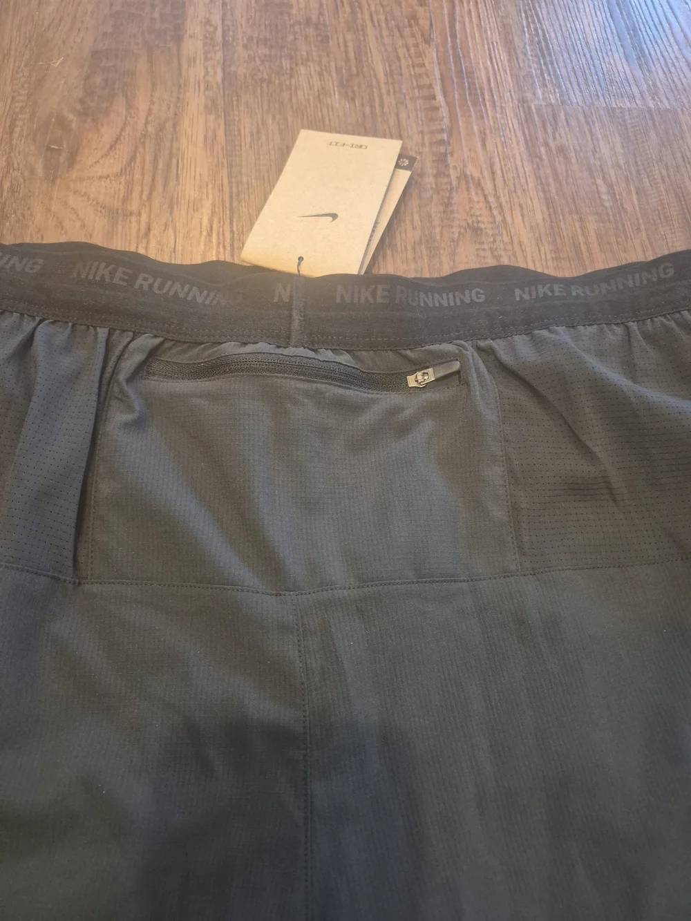 NEW Nike Black Men's Dri-FIT Stride 7